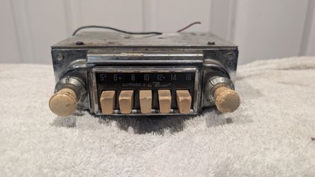 Vintage Bendix Sapphire I Car Radio