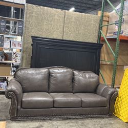 Leather Sofa 