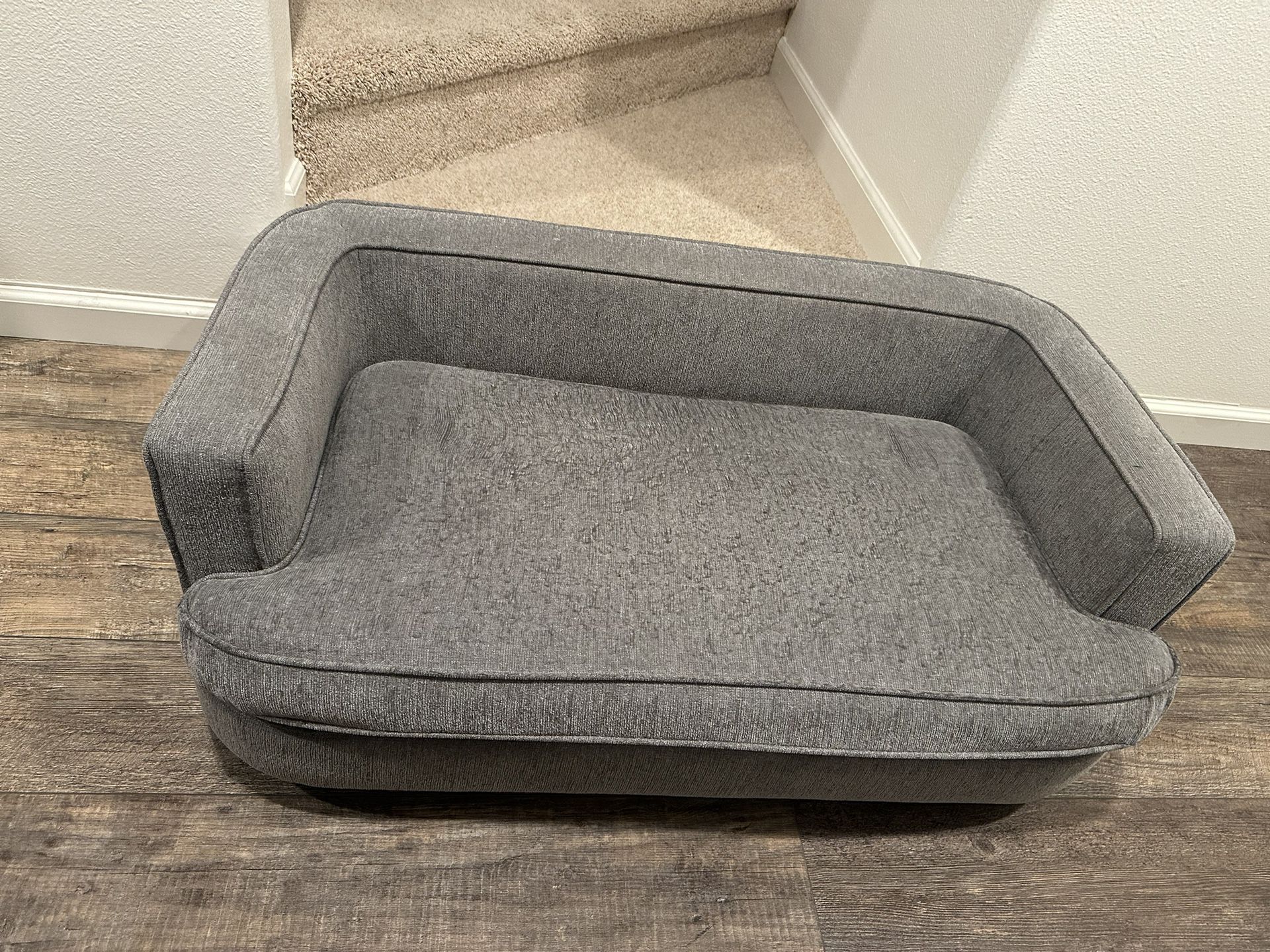Large Lazy Boy Pet Sofa Couch Dog Bed Gray 