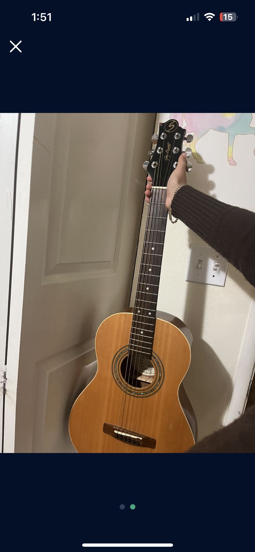 Gregg Bennet Acoustic Guitar