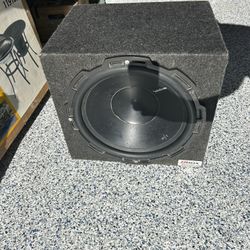 Rockford Fosgate 12” Sub In Mdf Box