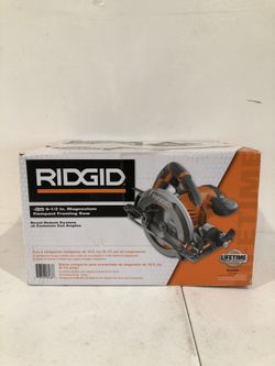 RIDGID 12 Amp Corded 6-1/2 in. Magnesium Compact Framing Circular Saw