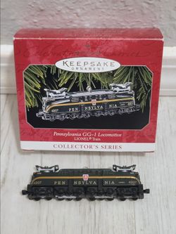 1998 Hallmark Keepsake Lionel Pennsylvania GG-1 Locomotive Ornament QX6346 Train