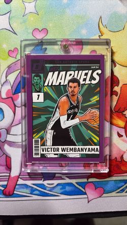Victor Wembanyama Donruss Net Marvels Basketball Card