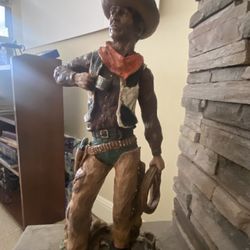 Cowboy Statue