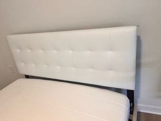 Queen bed with IKEA mattress