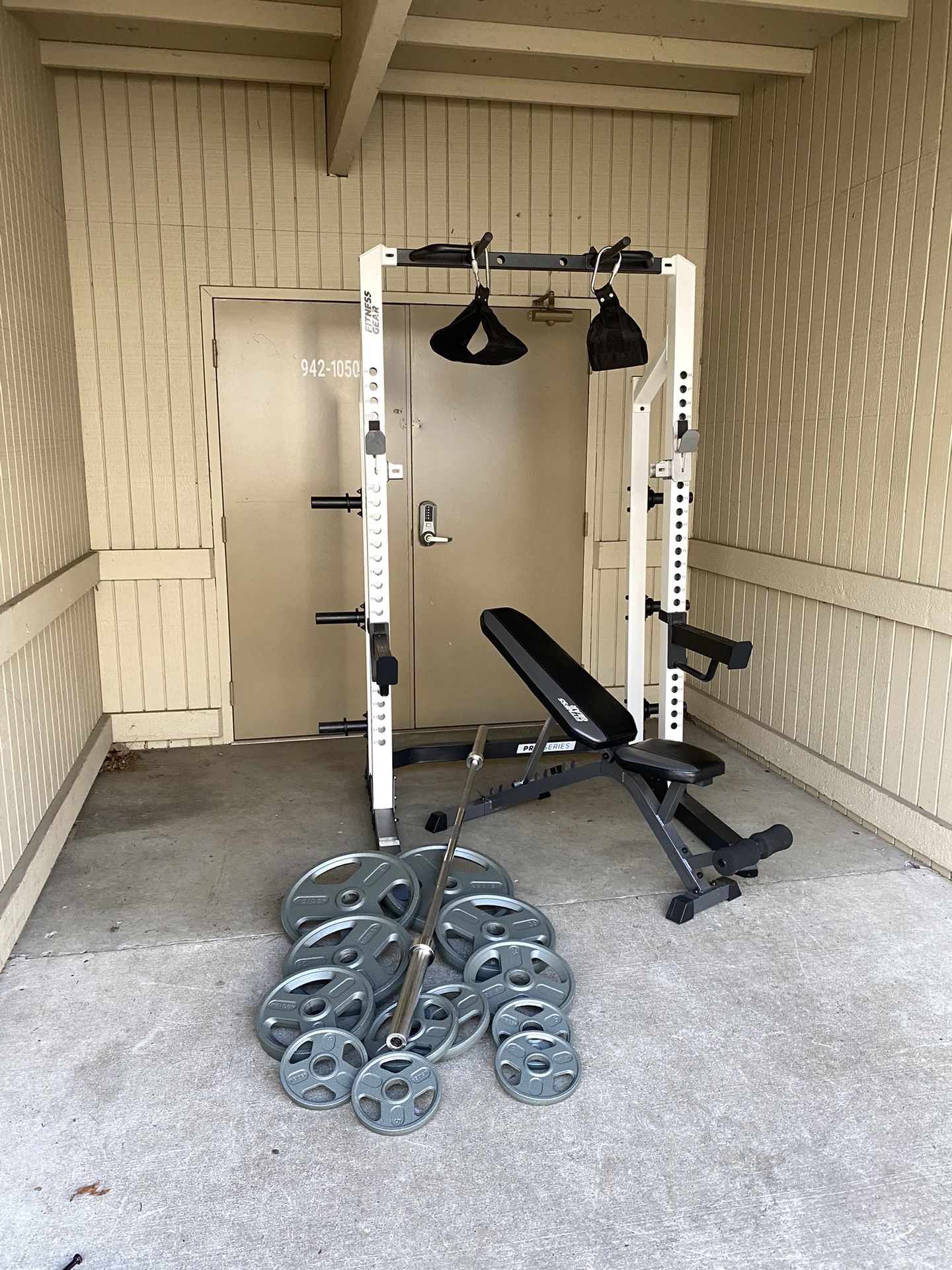 Gym Weights Barbell Weight Bench 