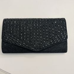 Black Evening Clutch Bag