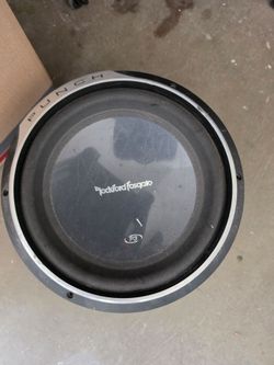 Rockford Fosgate Punch P3 Subwoofer