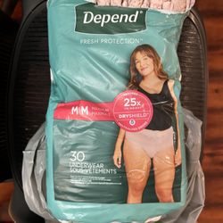 $8 Per Pack / New MED, LARGE, & XLARGE ADULT DIAPERS