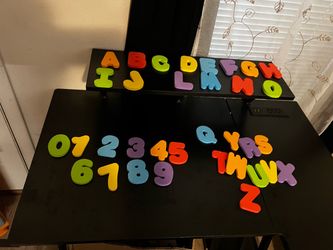 Foam  Letters and Numbers Set