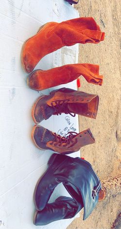 Boots, shoes, heels, etc