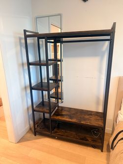 Clothing shelf