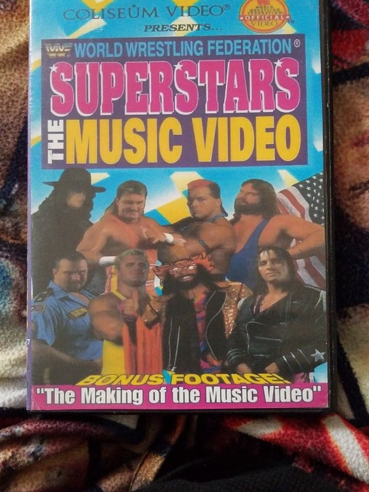 Wwf Superstars The Music Video Dvd