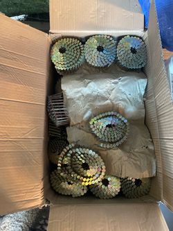 Case of roofing nails