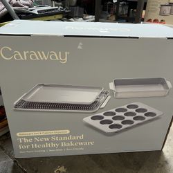 Caraway 4-piece Ceramic Non-Stick Bakeware Set