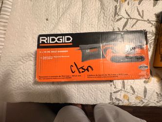 RIDGID 3x18 In. Belt Sander