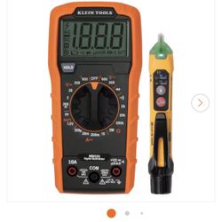 Klein Multimeter And Voltage Tester 