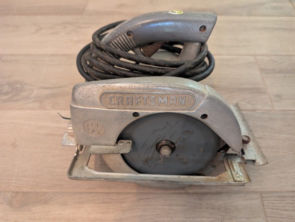 Vintage Craftsman 6 1/2" Circular Saw