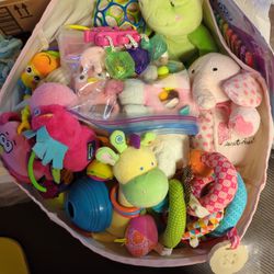 Basket Full Of Baby Toys