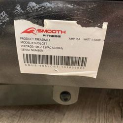 Smooth Fitness 9.65LCBT Treadmill – Works Great, Heavy-Duty Commercial Quality 