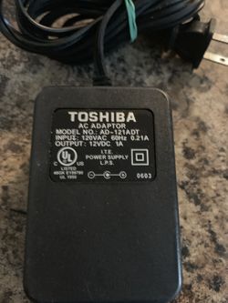Toshiba laptop power cord