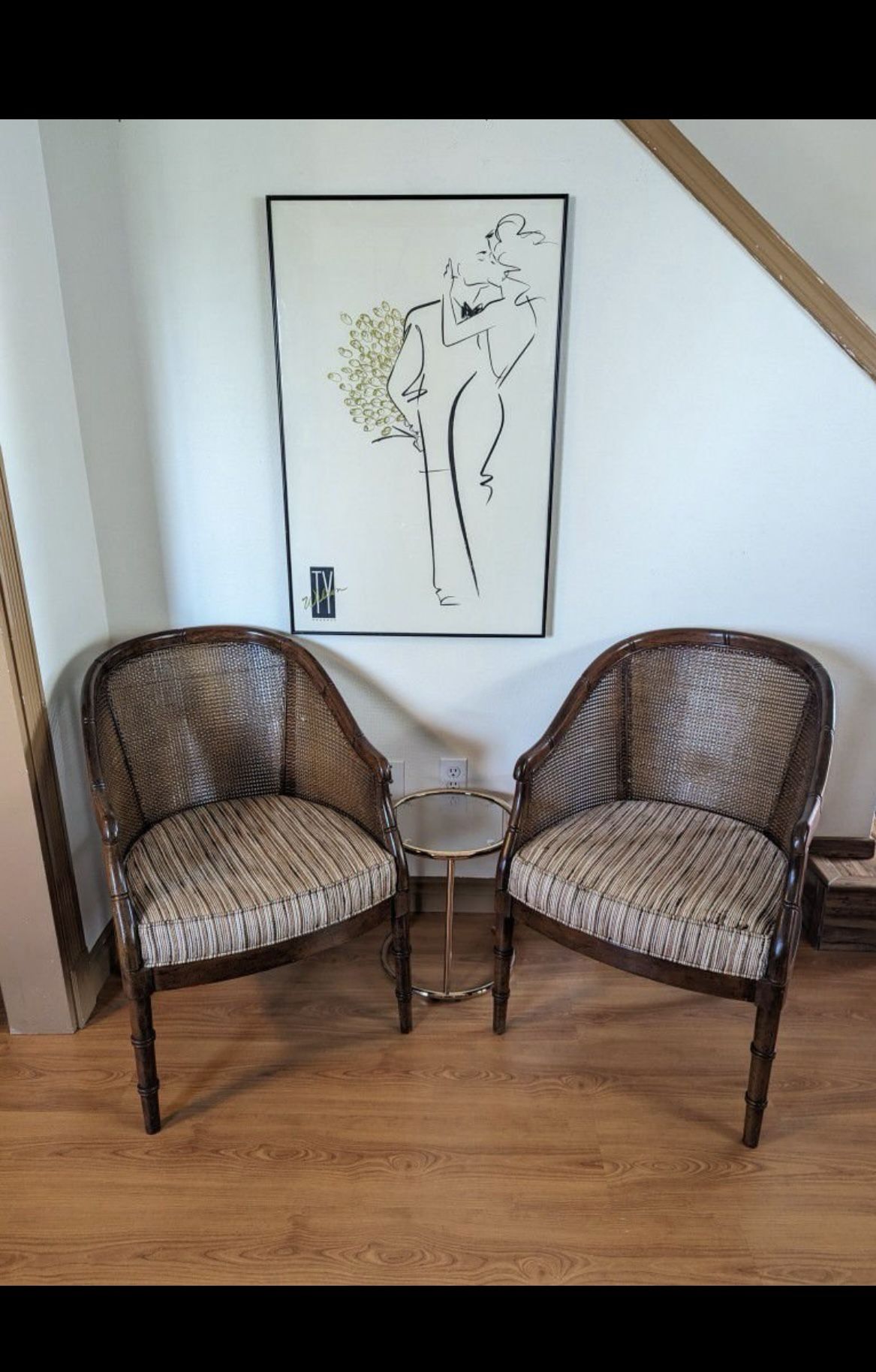 Hollywood Regency Chairs