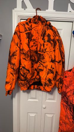 Deer Hunting Set Orange Camo
