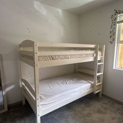 Twin Bunk Bed Frame Or Two Twin Bed Frames (or Best Offer)