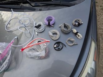 Usb- To Lighting Charger Wires
