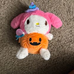 Halloween Hello Kitty plush