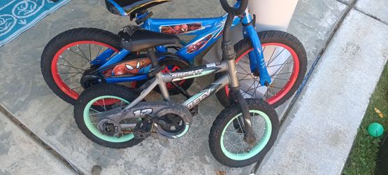 Kids bike boys and girl