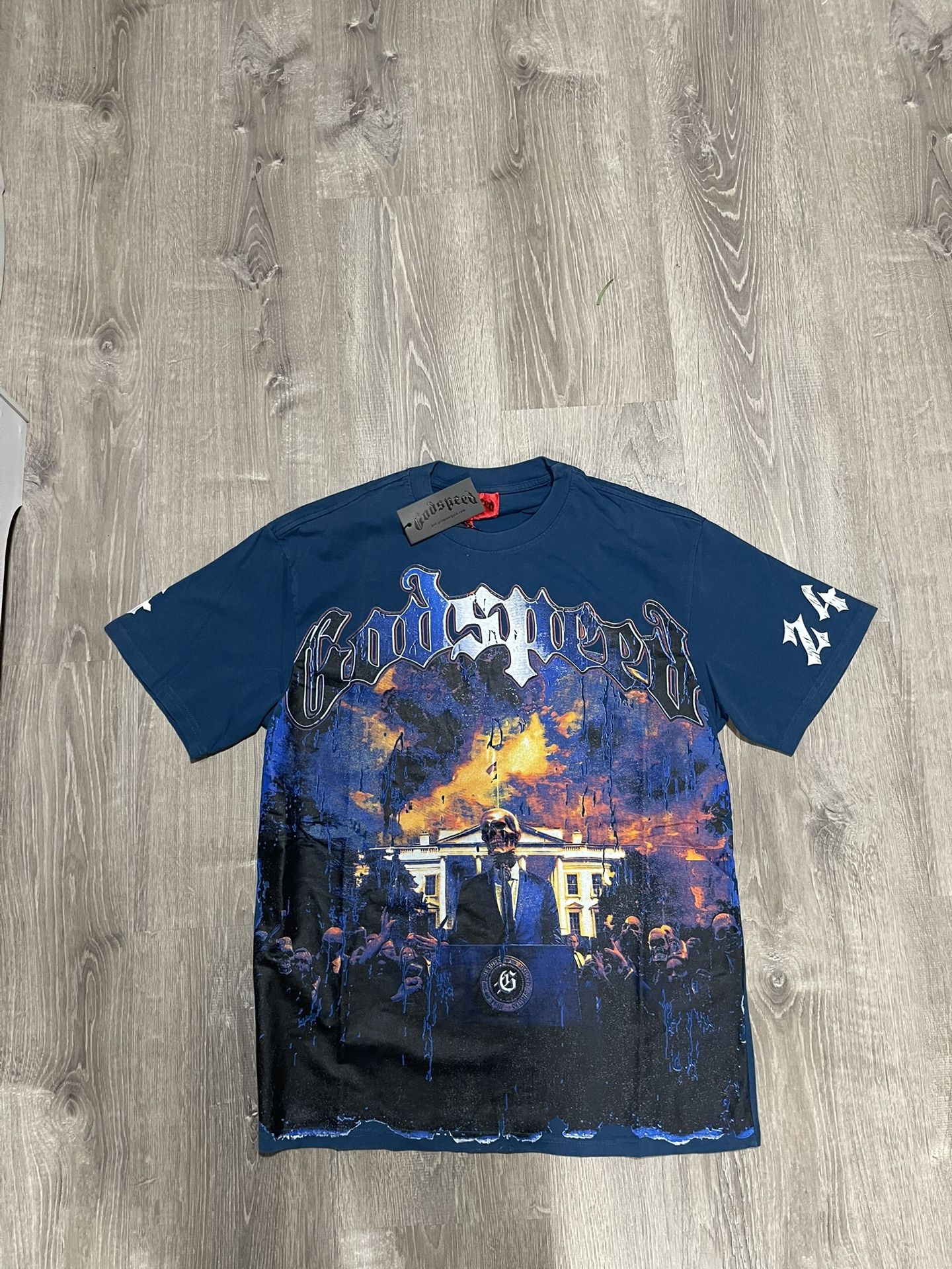 Godspeed V.O.D T-shirt (blue Wash)