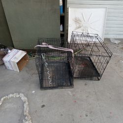 Three Medium Dog Kennels