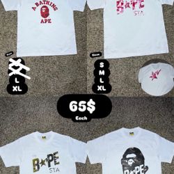 Bape Tees