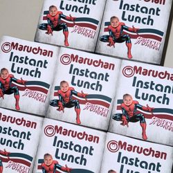 Spider-Man cup of noodles