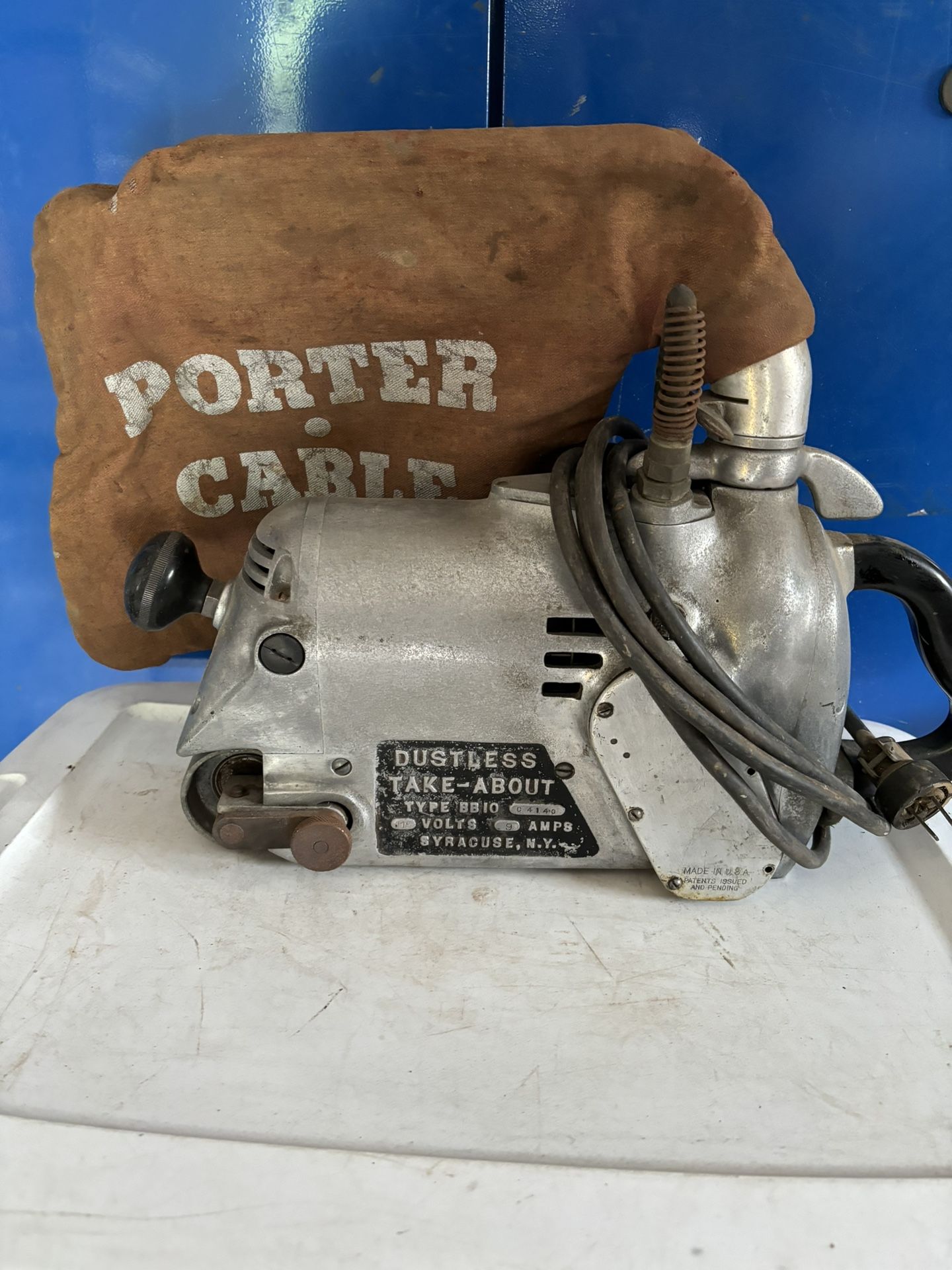 Vintage Porter Cable Belt Sander