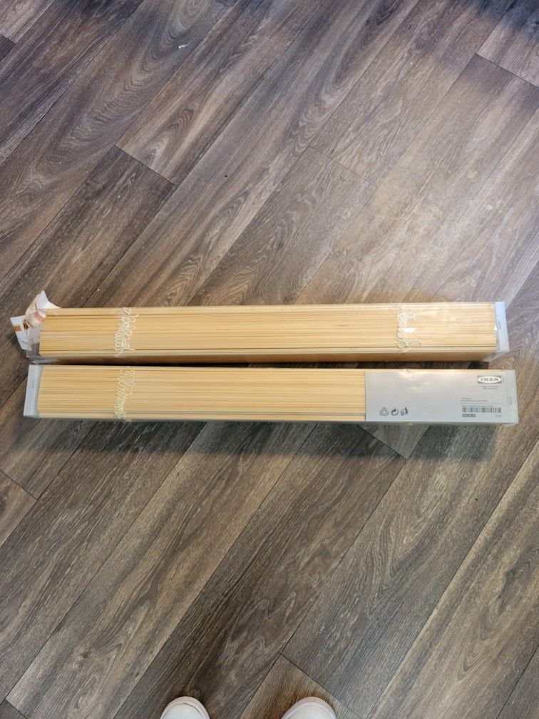 IKEA Lindmon Venetian Wooden Blinds