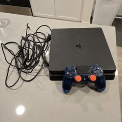 PS4 Console With Custom Controller
