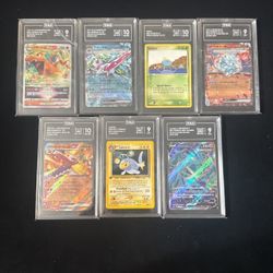 Tag Graded Pokemon Cards 