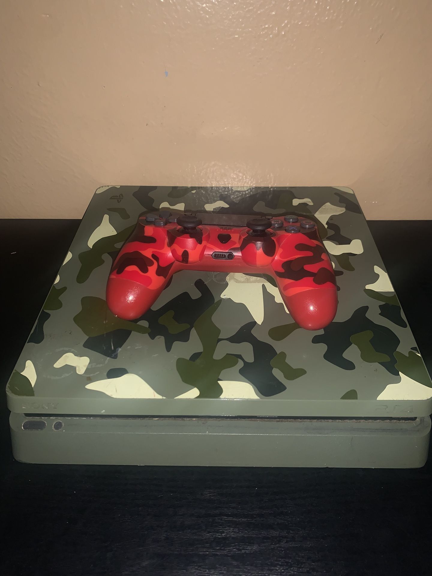 PlayStation 4 Video Game Console System Bundle (Camo) For Sale