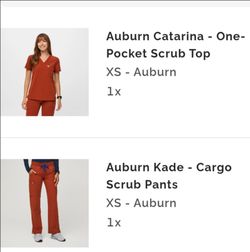 WOMENS XS FIGS SCRUBS