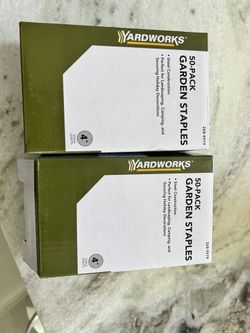 50 Pack Garden  Staples ( 2 Box) 