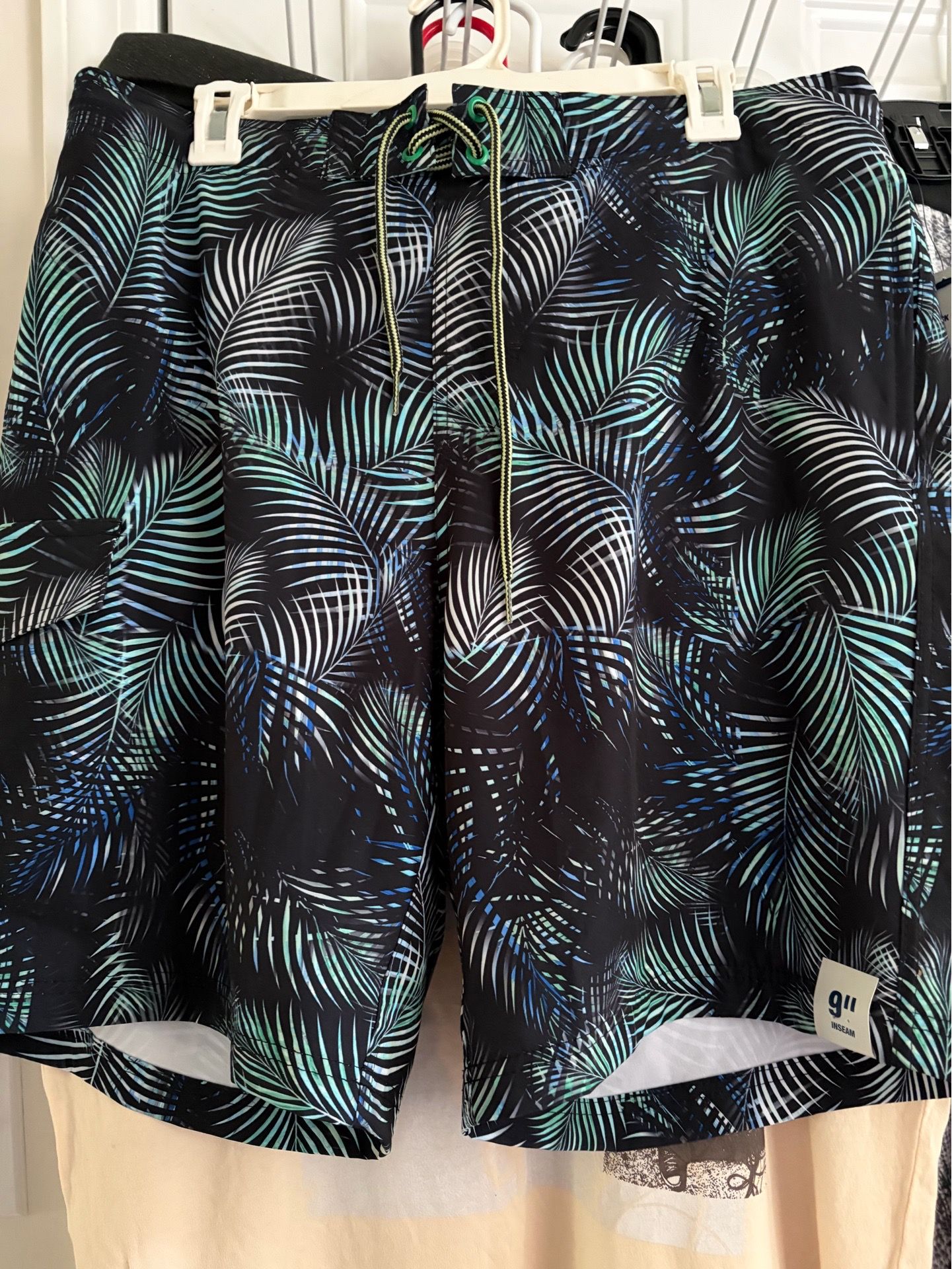 New swim trunks. Size 36-38. With tags