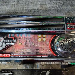 Old school car amplifier pyramid pb-1475 4 Channel Old School 