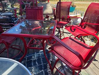 Vuntage  6 pcs bistro sets 3 hampton bay and to other brand