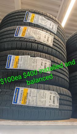 New Tires Goodyear 195/65R15