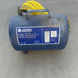 Cambelll Hausfeld KT0500 5 Gallon Portable Air Carry Tank 125PSI 