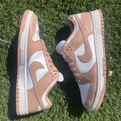 PINK Nike Dunk Shoes