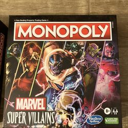 Monopoly Marvel Super Villains 